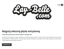 Tablet Screenshot of lay-belle.com